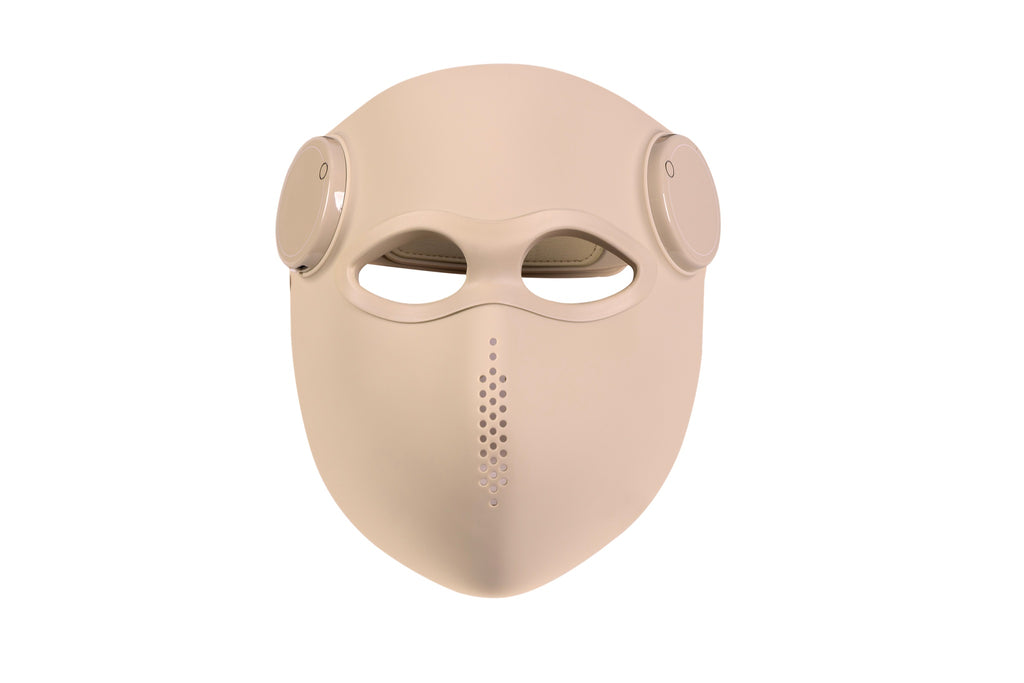Red Light Therapy Face Mask, front view, powered off